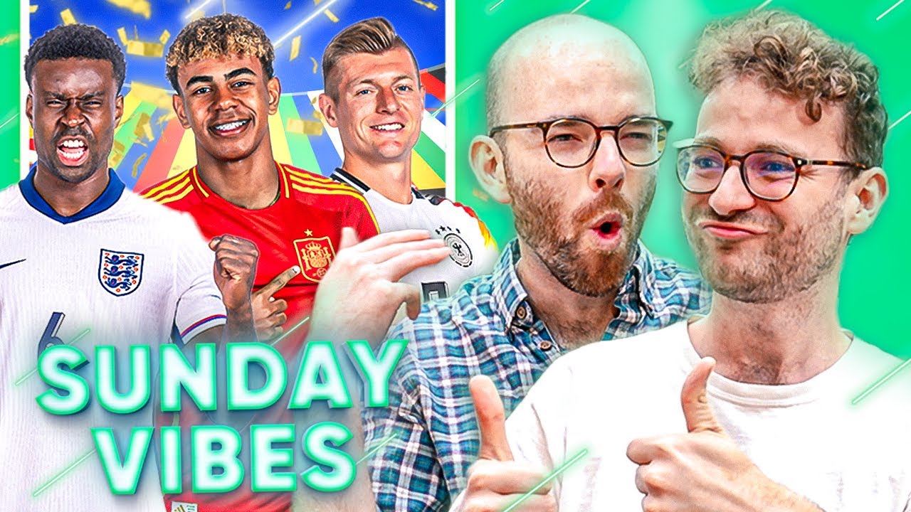FOOTBALL DAILY'S EURO 2024 TEAM OF THE TOURNAMENT! | Sunday Vibes