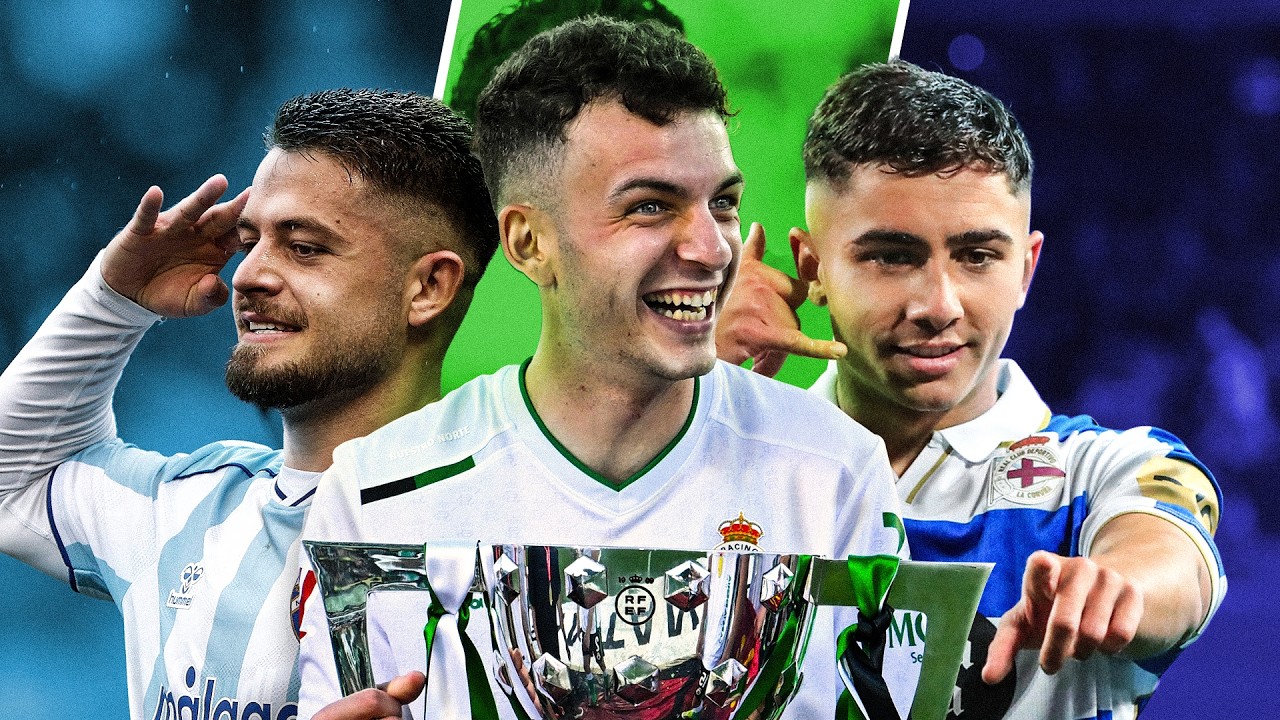 ¡RACING, DÉPOR y MÁLAGA ascienden a LALIGA EA SPORTS! 🙌🏆