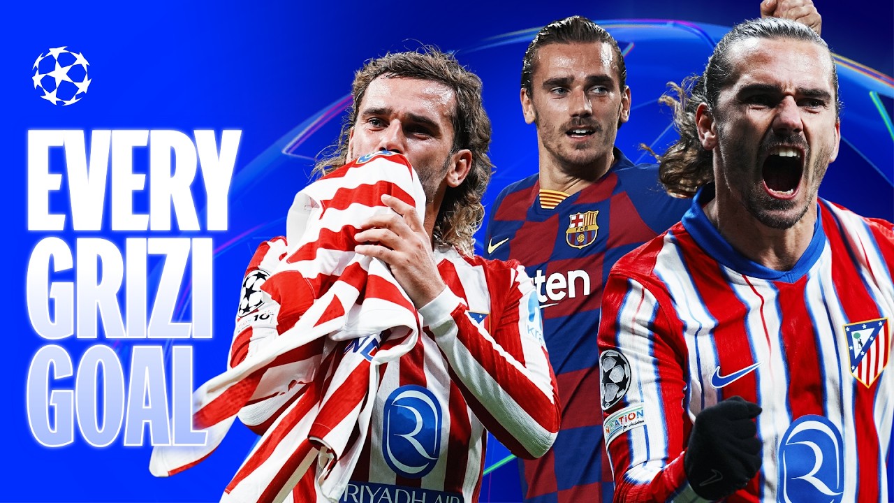 EVERY Antoine Griezmann Champions League Goal
