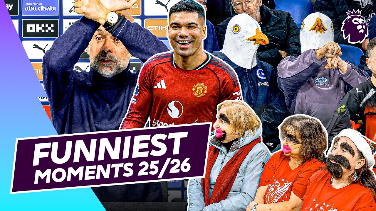 The Best Off-Pitch & Funniest Moments Of The 2025/26 Season!